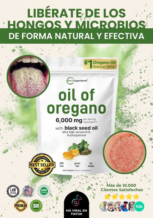 Aceite de Orégano + Semilla Negra